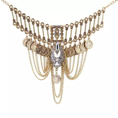 steampunk/vintage necklace