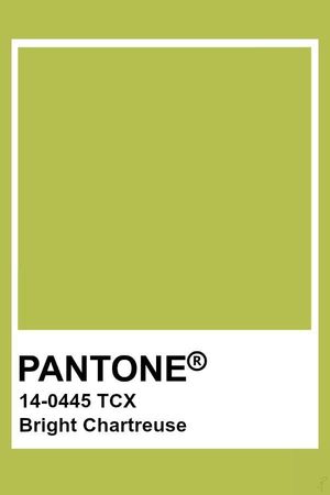 green pantone