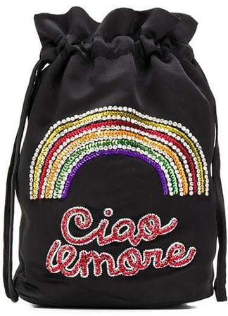 Giada Benincasa embellished sack bag