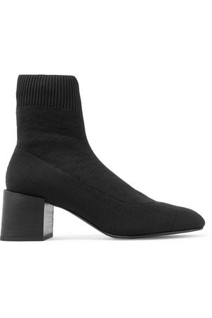 Acne Studios | Ribbed-knit sock boots | NET-A-PORTER.COM