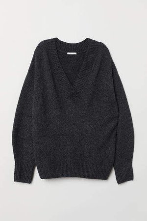 Knit Sweater - Gray