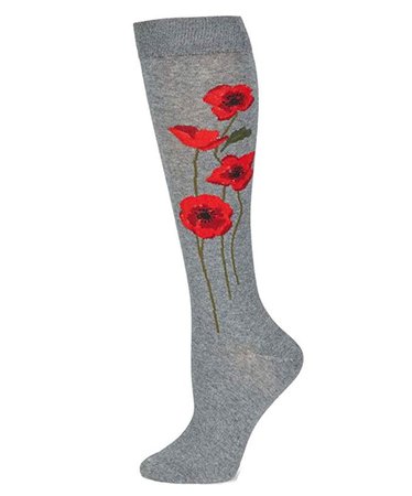 Amazon.com: Kate Spade New York Falling Poppies Socks: Clothing