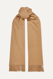 Johnstons of Elgin | Fringed cashmere scarf | NET-A-PORTER.COM