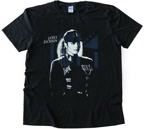 *clipped by @luci-her* Hot Rare! Janet Jackson Shirt 1990 Rhythm Nation Tour Vintage T-shirt – Orsstore