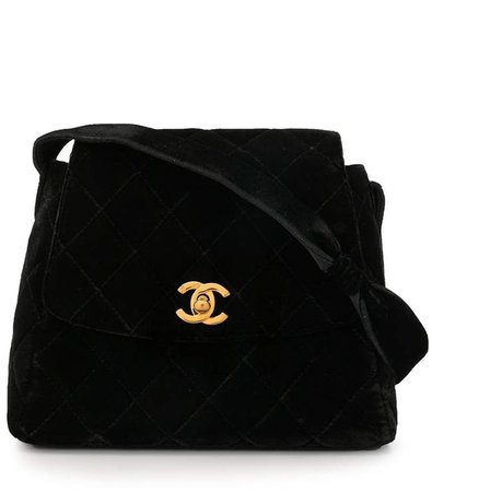 Pre-Owned diamond quilted shoulder bag