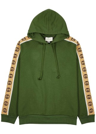 green Gucci sweatshirt