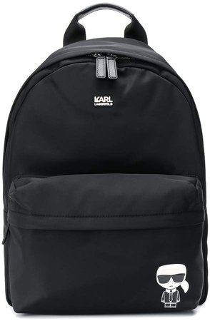 motif logo backpack