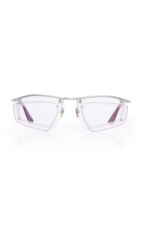 Antoine Double Stainless-Steel Square-Frame Sunglasses by Acne Studios | Moda Operandi