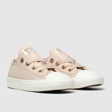 Girls Pale Pink Converse Chuck Taylor All Star Lo Trainers | schuh