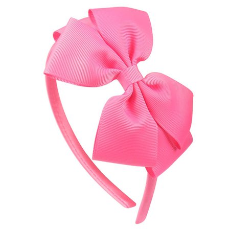 Pink Bow Headband #2