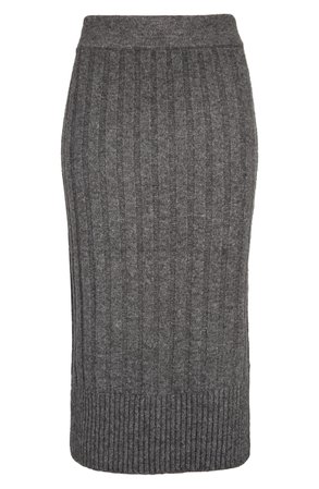 Halogen® Ribbed Sweater Skirt | Nordstrom