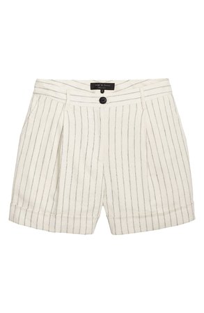 rag & bone Ivy Mini Linen Shorts | Nordstrom