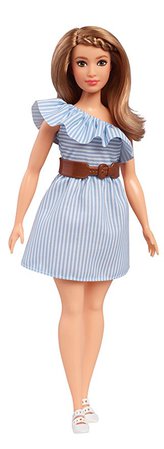Amazon.com: Barbie Purely Pinstriped Fashion Doll: Toys & Games