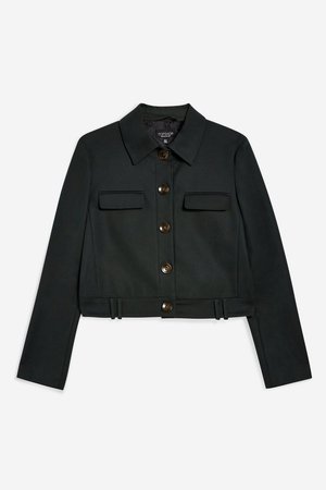 Utility Shacket - Jackets & Coats - Clothing - Topshop USA