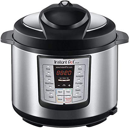 Instant Pot IP-LUX60 6-in-1 Programmable Pressure Cooker, 6.33 Qt, Latest 3rd Generation Technology, Stainless Steel Cooking Pot and Exterior, Black: Amazon.ca: Home & Kitchen