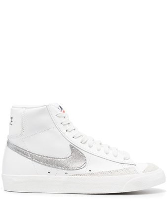 Shop white Nike Blazer Mid '77 Vintage high-top trainers with Express Delivery - Farfetch