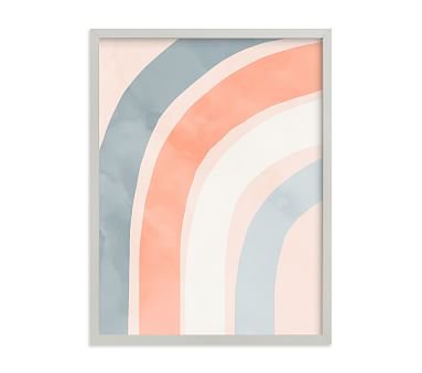 Minted® Spring Rainbow Framed and Canvas Art by Iveta Angelova | Pottery Barn Kids