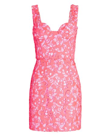 Aknvas Bruna Lace Bustier Mini Dress | INTERMIX®