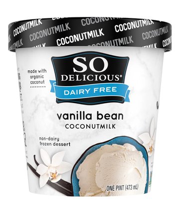 vanilla bean coconut milk ice cream so delicious