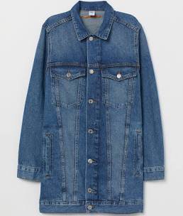 long jean jacket womens - Google Search