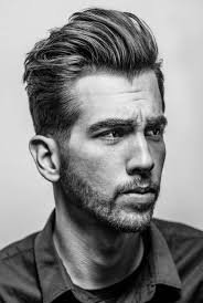 slicked back male hair - Google Search