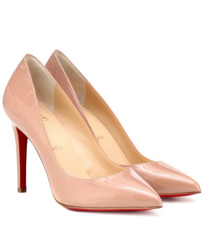 Pigalle 100 Patent Leather Pumps | Christian Louboutin - mytheresa.com