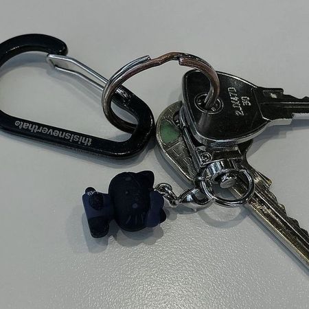 hello Kitty keychain keys