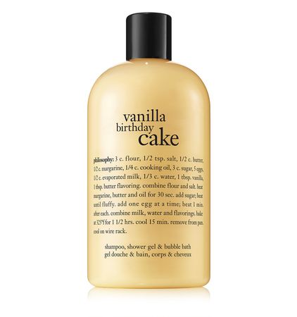 Vanilla Birthday Cake Bath and Shower Gel | philosophy®