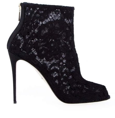 floral lace boooties