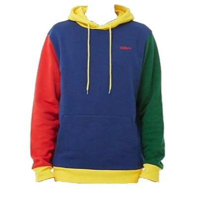 wilson forever 21 color block primary colors hoodie
