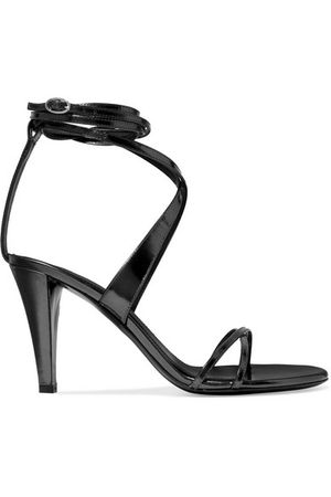 Isabel Marant | Aldey metallic leather sandals | NET-A-PORTER.COM