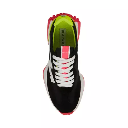 CAMPO Black Multi Lace-Up Sneaker | Women's Sneakers – Steve Madden