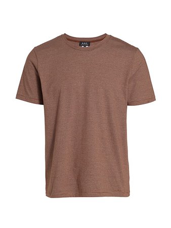 Shop A.P.C. Striped Organic Cotton T-Shirt | Saks Fifth Avenue