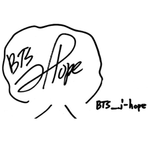 jhope bts signature