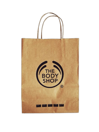 the body shop shopping bag