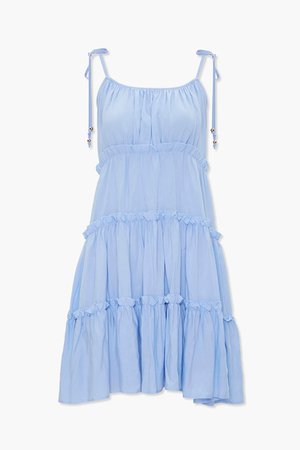 Tiered Ruffle-Trim Shift Dress | Forever 21