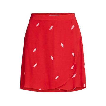 Red Rok met print - Eyeland Skirt | FABIENNE CHAPOT | Minirokken | Miinto.nl