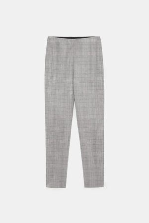 CHECKERED LEGGINGS - View all-PANTS-WOMAN-NEW COLLECTION | ZARA United States
