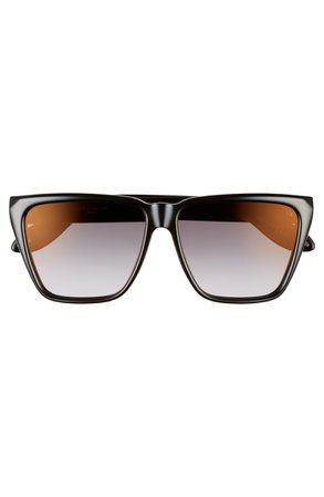 Givenchy 58mm Mirrored Flat Top Sunglasses | Nordstrom