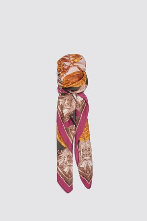 PRINTED SCARF-View All-ACCESSORIES-WOMAN | ZARA United States