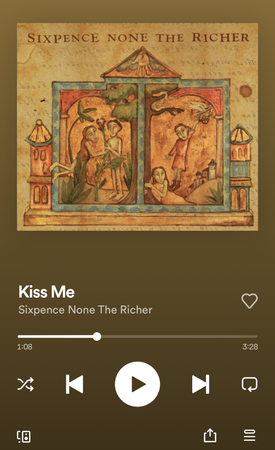 kiss me - sixpence none the richer