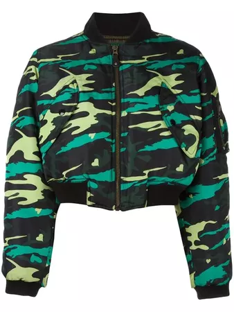 Jean Paul Gaultier Vintage army bomber jacket