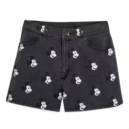 Mickey Mouse Denim Shorts for Adults by Cakeworthy – Disney100 | shopDisney