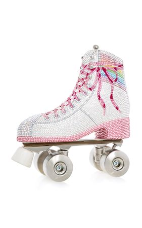Roller Skate Let's Roll Clutch By Judith Leiber | Moda Operandi