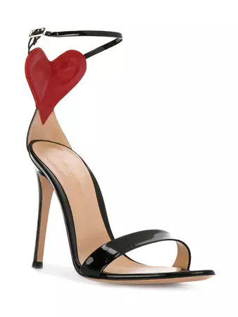 Gianvito Rossi Love cut-out Heart Sandals - Farfetch