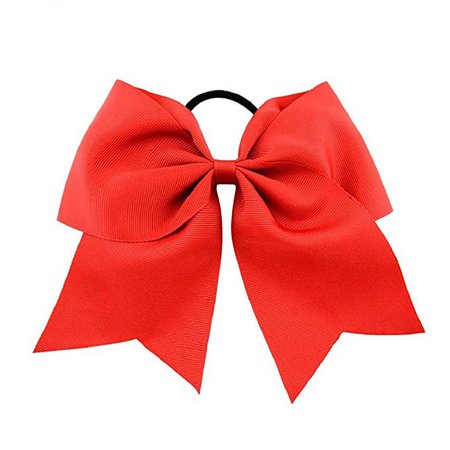 Amazon.com: Afco Cute Baby Girls Ponytail Holder Japanese Style Hair Tie Bowknot Decor Lolita Elastic Band Headban- Red: Clothing