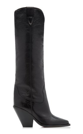 Lomero Leather Knee Boots By Isabel Marant | Moda Operandi