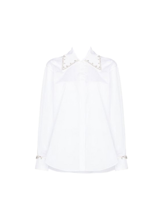 AREA Spike Crystal-trim Shirt (Dei5 edit)
