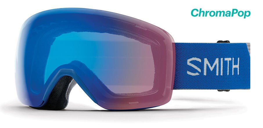 Smith Blue Chromapop Ski Goggles