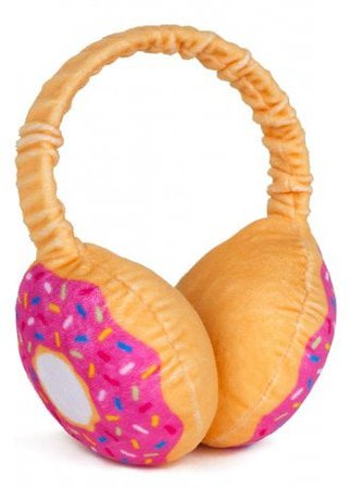 Frosted Donut Ear Muffs | Attitude Clothing
